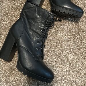 Black Combat Boots